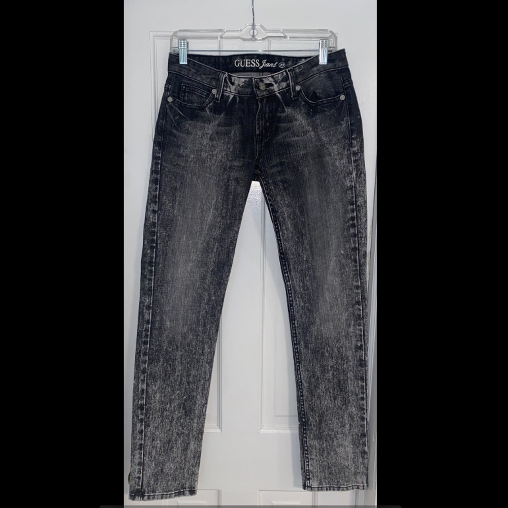 Guess brand jeans.
